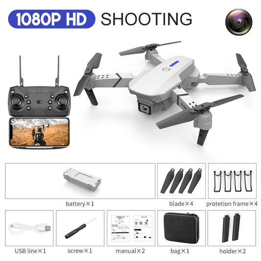 E88 HD 4K Dual Camera Drone for Aerial Photography with Remote Control