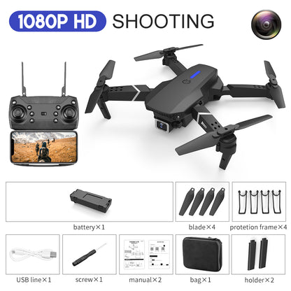 E88 HD 4K Dual Camera Drone for Aerial Photography with Remote Control